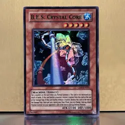 YuGiOh • B.E.S. Crystal Core • CRV-EN021 •Holo Super Rare • NM - Image 1