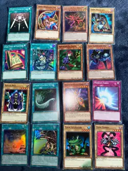 Yugioh card mixed deck ( toon world, slifer the sky dragon, dark magician etc) - Image 1