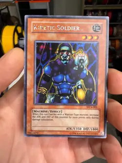 Kinetic Soldier WC4-002 Secret Rare MP Yugioh Card - Image 1