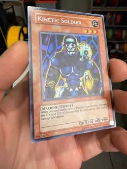 Kinetic Soldier WC4-002 Secret Rare MP Yugioh Card - Image 2