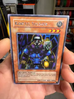 Kinetic Soldier WC4-002 Secret Rare MP Yugioh Card - Image 3