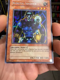 Kinetic Soldier WC4-002 Secret Rare MP Yugioh Card - Image 4