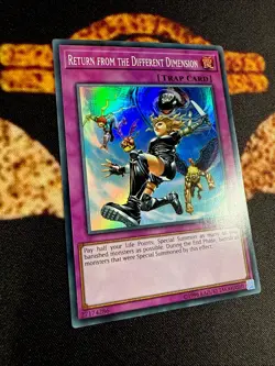 🔥YUGIOH • RETURN FROM THE DIFFERENT DIMENSION • SUPER RARE • UNLIMITED • NM🔥 - Image 4