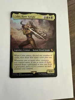 NEW Celes, Rune Knight (Extended Art) | Foil | Final Fantasy MTG - Image 1