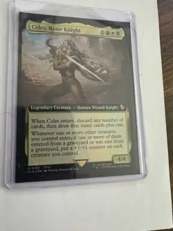 NEW Celes, Rune Knight (Extended Art) | Foil | Final Fantasy MTG - Image 3