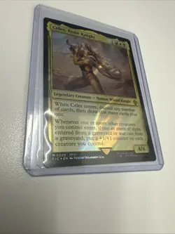 Magic the Gathering Final Fantasy Foil: Celes, Rune Knight 0220 Surge Foil - Image 3