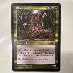 MTG Magic the Gathering Sliver Queen (129/143) Stronghold MP - Image 1