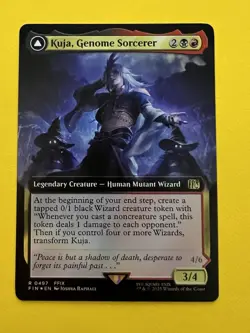 Magic The Gathering Kuja, Genome Sorcerer (Extended Art Foil) Final Fantasy - Image 1