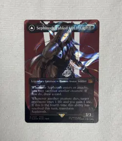 Sephiroth, Fabled SOLDIER (Borderless) (Surge Foil) Final Fantasy Foil - Image 1