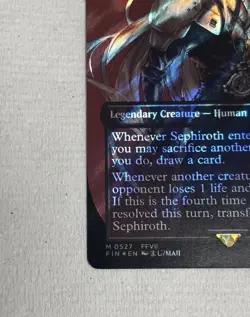 Sephiroth, Fabled SOLDIER (Borderless) (Surge Foil) Final Fantasy Foil - Image 3