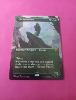 Old Gnawbone 296 FOIL (Borderless) Adventures in the Forgotten Realms MTG - Image 1