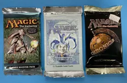 *Lot of 3 Factory Sealed* Magic the Gathering “Fifth Dawn Ice Age Chronicles”MTG - Image 1