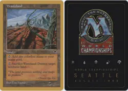 Wasteland - Sideboard - Randy Buehler - 1998 ~ Near Mint World Championship H MT - Image 1