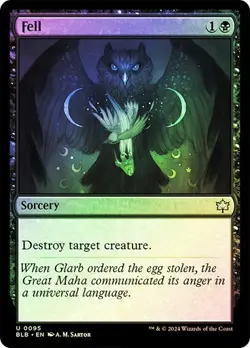 MTG-Fell Bloomburrow(NM-FOIL)#95 - Image 1