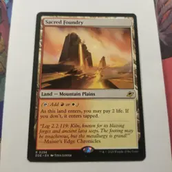 Sacred Foundry Edge of Eternities Regular Magic The Gathering - Image 2