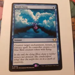 Swan Song Commander: Edge of Eternities Regular Magic The Gathering - Image 2