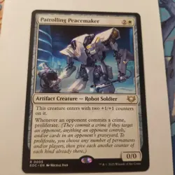 Patrolling Peacemaker Commander: Edge of Eternities Regular Magic The Gathering - Image 1