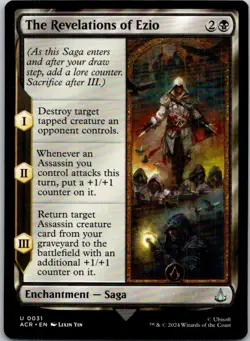 Magic the Gathering The Revelations of Ezio Assassin's Creed MTG Free Shipping! - Image 1