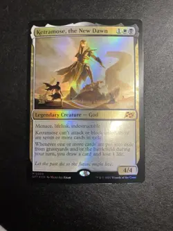 MTG - NM - FOIL - PRERELEASE- Ketramose, the New Dawn - Aetherdrift - Image 1
