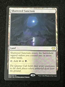 Shattered Sanctum MTG Innistrad: Crimson Vow #264 NM Regular Magic - Image 1