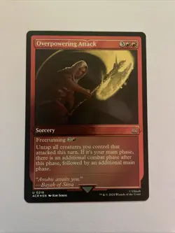 Overpowering Attack (Foil Etched) Universes Beyond: Assassin's Creed Foil - Image 1