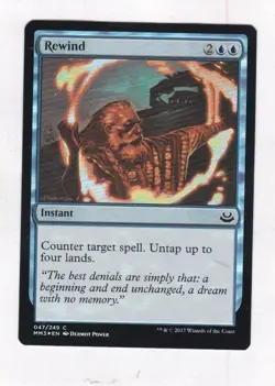 MTG: Modern Masters 2017: FOIL: Rewind - Image 1