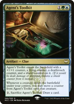 Agent's Toolkit [New Capenna Commander #66] M/NM MTG Magic - Image 1