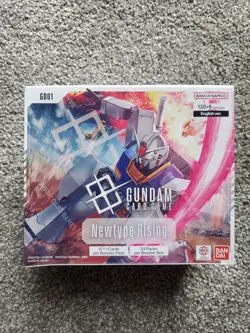 **Sealed Newtype Rising Booster Box GD01** Gundam Card Game -Kid Icarus- - Image 1