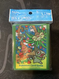 Pokemon Card Sleeves Alolan Exeggutor Pokemon Center Japan 64ct NEW US Seller - Image 1