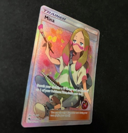 Pokemon Mina Full Art Trainer Card 211/214 Sun & Moon Lost Thunder - Image 3