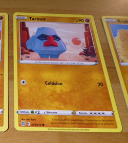 POKEMON STARS ETINCELANTES FRANCAISE CARD CARTE Tarinor 073/172 FR JCC NM - Image 1