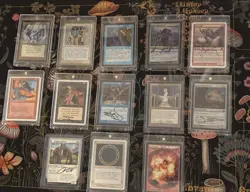 Signed Magic The Gathering Card Lot Demonic Tutor & Others. See Description - Image 2