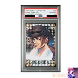 PSA 10 Irvine Kinneas #13 Final Fantasy Ⅷ Trading Card Game Square Enix Japanese - Image 1