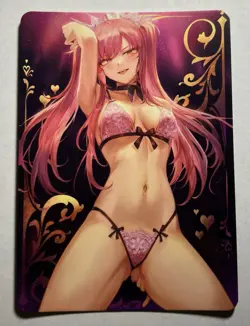 SEXY HEROINE WAIFU Koyanskaya FATE ACG PREMIUM HOLOFOIL CARD NM - Image 2