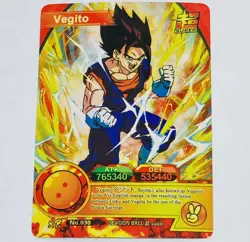 Vegito - Dragon Ball Super Trading Card XR No. 030 Tc5 - Image 1