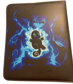 Pokemon Card Binder Mewtwo Black 50 Sheet 450 Card Holder Zipper Close - Image 2