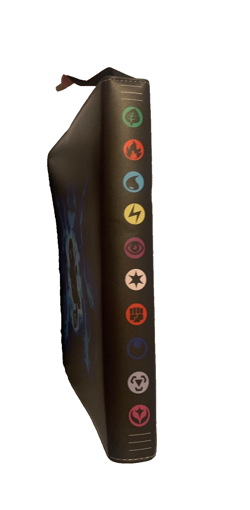 Pokemon Card Binder Mewtwo Black 50 Sheet 450 Card Holder Zipper Close - Image 3