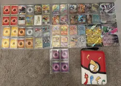 Pokemon Binder, 80 Card Lot (Including 3 Jumbo Cards) - Image 1