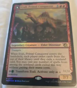 Etali, Primal Conqueror March of the Machine Foil Card NM Condition - Image 1