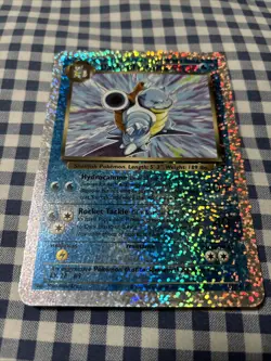 Dark Blastoise S2/S4 Legendary Collection Jumbo Oversized BoxTopper Pokemon Card - Image 1