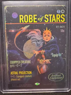 Robe of Stars (Borderless 121) (Foil) - NM - MTG - SPG - Image 1