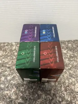 2021 MAGIC THE GATHERING CHALLENGER 4 DECKS SEALED BOX MTG AZORIUS DIMIR STOMPY - Image 5