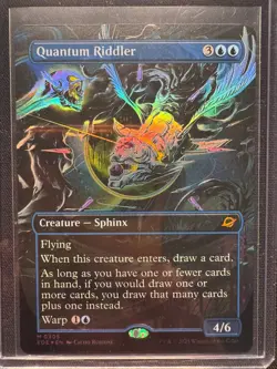 Quantum Riddler (Borderless 305) (Foil) - NM - MTG - EOE - Image 1
