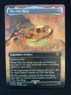 MTG The One Ring Borderless Promo Foil - Image 1