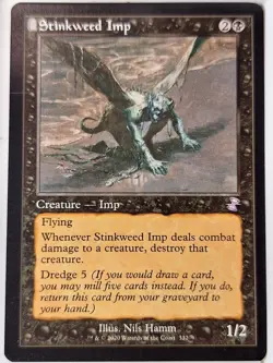 Stinkweed Imp - Retro - Time Spiral Remastered - Magic the Gathering MTG Nice! - Image 1