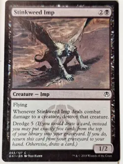 Stinkweed Imp - Ravnica: Guild Kit - Magic the Gathering MTG Nice! - Image 1