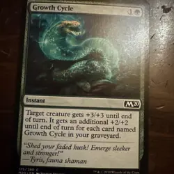 Growth Cycle Magic the Gathering Core Set 2020 M20 MTG Card FREE SHIPPING ! - Image 1