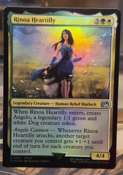 FOIL U 0237 Rinoa Heartilly FFVIII Human Uncommon Final Fantasy NM Card MTG FIN - Image 1