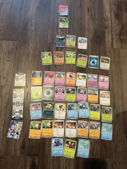 Pokemon TCG 42 Assorted Illustration Rare Cards, Some English Some Japanese - Image 1