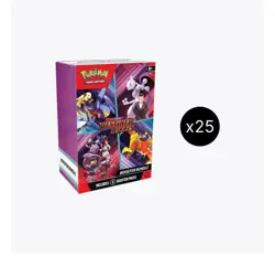 DESTINED RIVALS Sealed 25 Ct Booster Bundle CASE (150 Packs Pokemon Cards) - Image 1